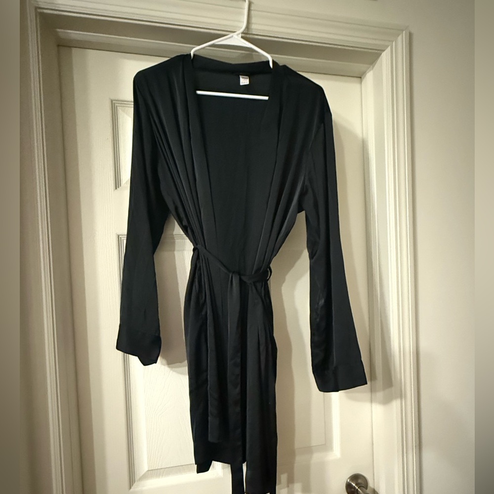Stars Above Black Women's Robe